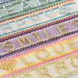 Custom Beaded Word Bracelet Handmade Woven Embroidered Tassel Bracelets