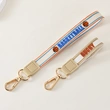Game Day Embroidered Keychain with Stainless Steel Ring, Key Holder, bag decoration