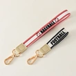 Game Day Embroidered Keychain with Stainless Steel Ring, Key Holder, bag decoration