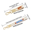Game Day Embroidered Keychain with Stainless Steel Ring, Key Holder, bag decoration
