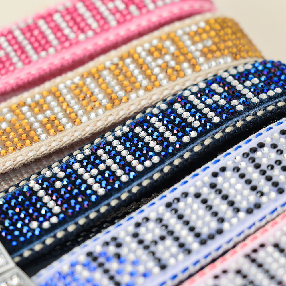 Rhinestone Lettering Keychain with Stainless Steel Ring, Key Holder, bag decoration, ID card holder