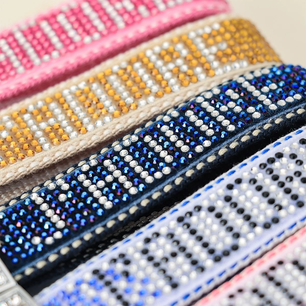 Rhinestone Lettering Keychain with Stainless Steel Ring, Key Holder, bag decoration, ID card holder