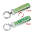 Rhinestone Lettering Keychain – Ideal as a Key Holder, Bag Charm, or ID Card Accessory