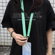 Breathable Embroidered Lettering Lanyard Strap, Bag Strap & Phone Lanyard