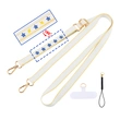 Evil Eye Themed Embroidered Lanyard Strap, Bag Strap & Phone Lanyard