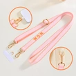 Mother's Day Themed Embroidered Lanyard Strap, Bag Strap & Phone Lanyard, 3-in-1 Gift to show love to Mom