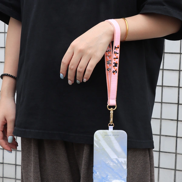 SWIFT Themed Embroidered Lanyard Strap, Bag Strap & Phone Lanyard, 3-in-1 Gift for Swifties