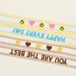 Sunglasses & Eyeglasses Holder Straps for Men Women With Embroidery Words