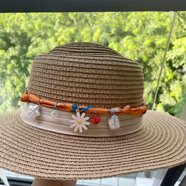 4 in 1 Bandana Necklace with Sunflower Pearl Stars Charms