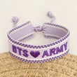 Fan-made BTS inspired Bracelets Saying BTS X ARMY