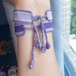 Fan-made BTS inspired Bracelets Saying BTS X ARMY