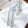  Ocean Vibes Braided Cord Bag Charm, Beach-Themed Keychain with Starfish, Shell & Sea Charms, Cute Purse Backpack Pendant