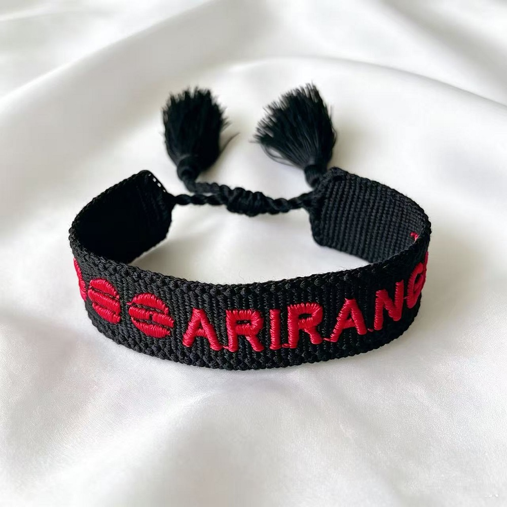 Fan-made BTS inspired ARIRANG Bracelets, Concert Freebies Wholesale