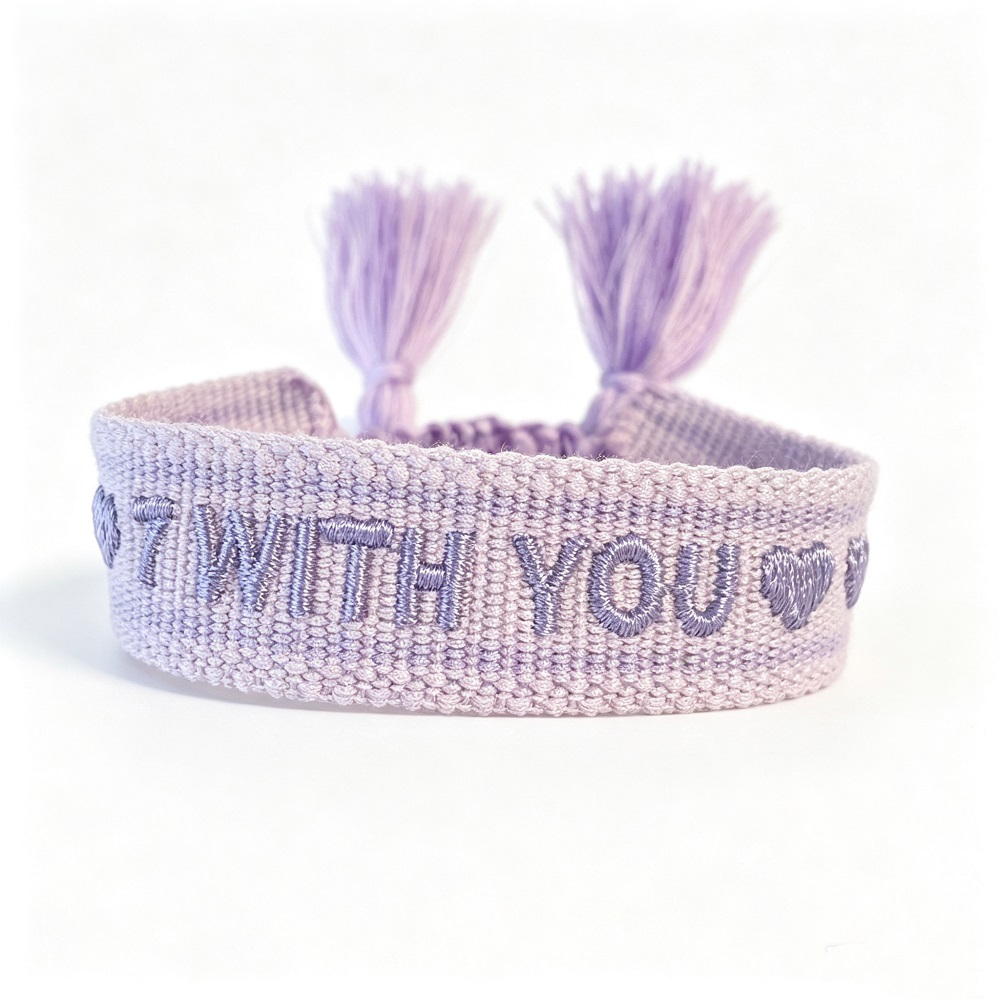 Fan-made BTS inspired Bracelets Saying BTS X ARMY