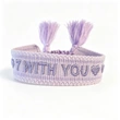 Fan-made BTS inspired Bracelets Saying BTS X ARMY