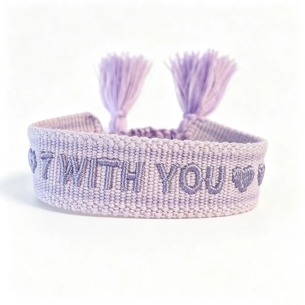 Fan-made BTS inspired Bracelets Saying BTS X ARMY