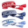Fan-made BTS Songs inspired Bracelets Saying DYNAMITE, BUTTER, SWIM, NORMAL, INTO THE SUN