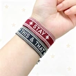 Fan-made STRAY KIDS inspired Adjustable Tassel Bracelets Saying SKZ, STAY, YOU MAKE STRAY KIDS STAY