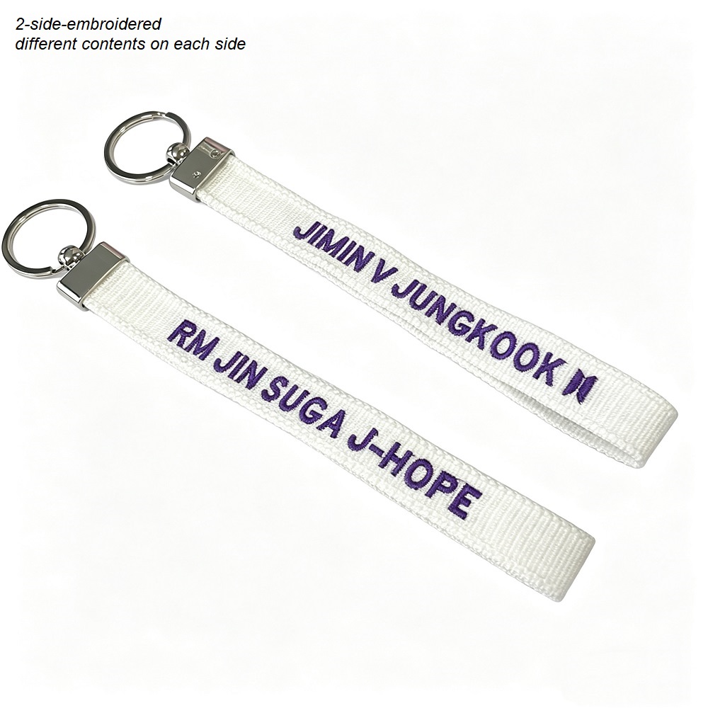 BTS Inspired Fan-made Wrist Keychains 