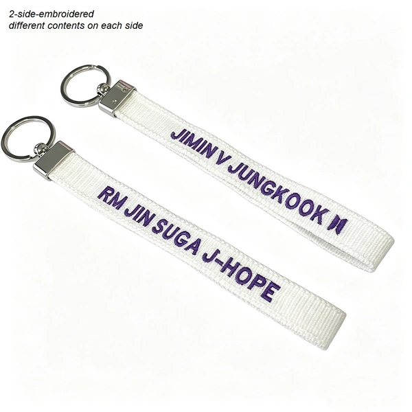 BTS Inspired Fan-made Wrist Keychains 