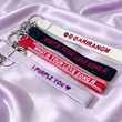 BTS Inspired Fan-made Wrist Keychains 