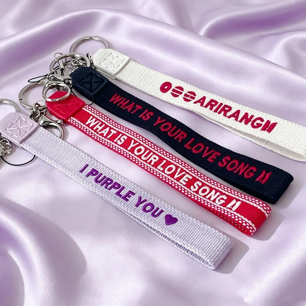 BTS Inspired Fan-made Wrist Keychains 