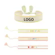 Customized Woven Bracelets Adjustable Tassel Friendship Bracelets for All Ages