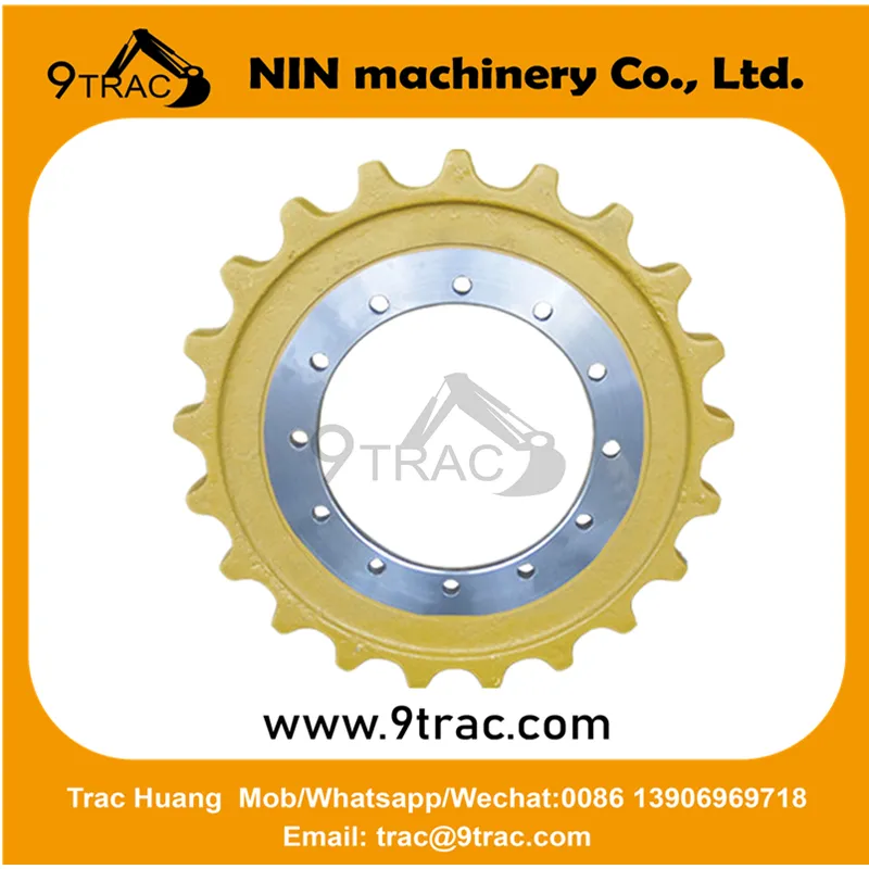 komatsu miniexcavator pc60-7, piñón, segmentos 