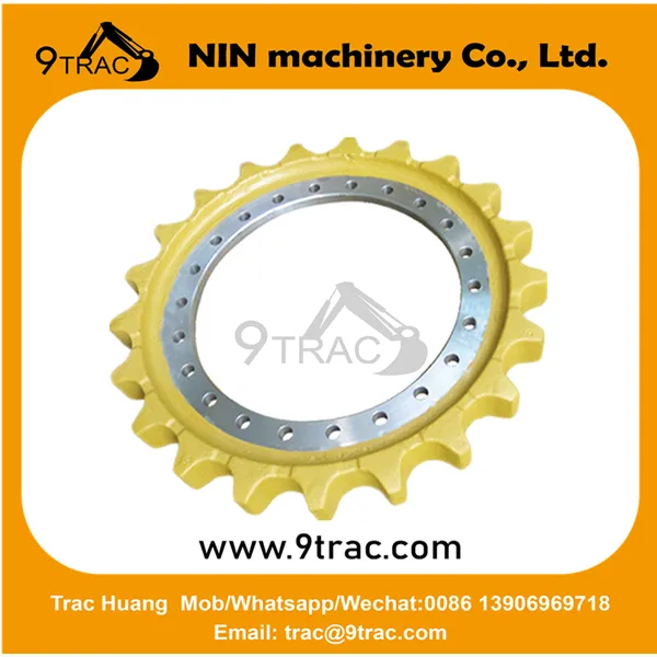 звездочка экскаватора kobelco sk200-5, kb27 