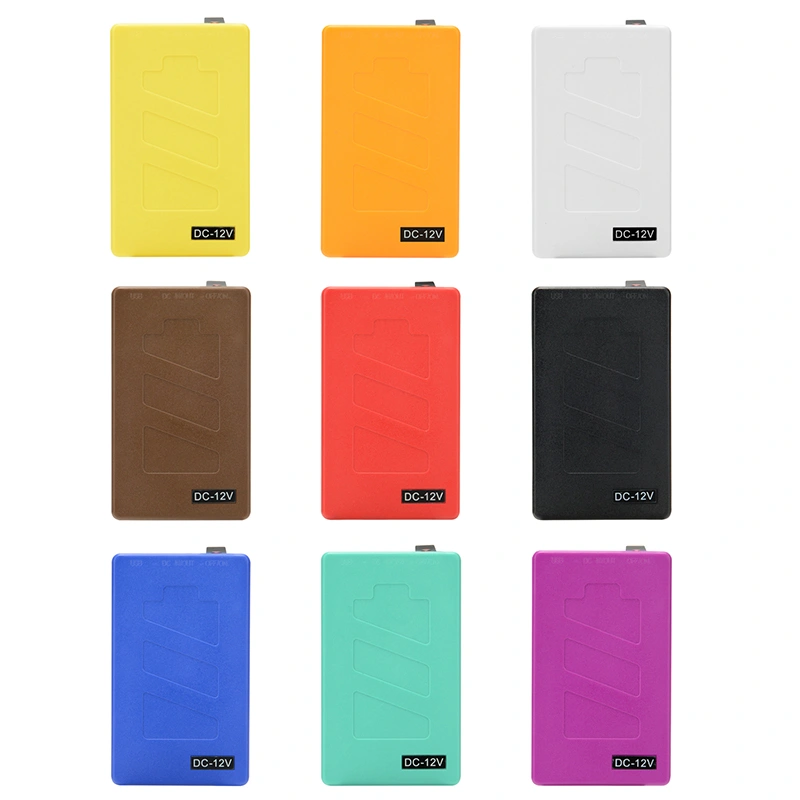 ABENIC DC 12V 6800mAh Super Rechargeable Protable Li-ion Lithium Battery DC12680 Blue