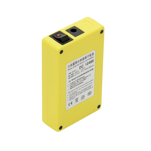 ABENIC DC 12V 2A (24W) 4800mAh Super Rechargeable Protable Li-ion Lithium Battery DC12480 (Blue)