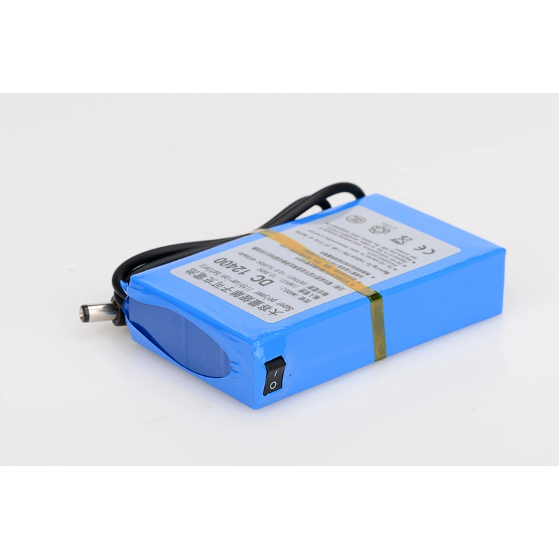 ABENIC DC 12V 2A (24W) 4000mAh Super Rechargeable Protable Li-ion Lithium Battery DC12400 Blue