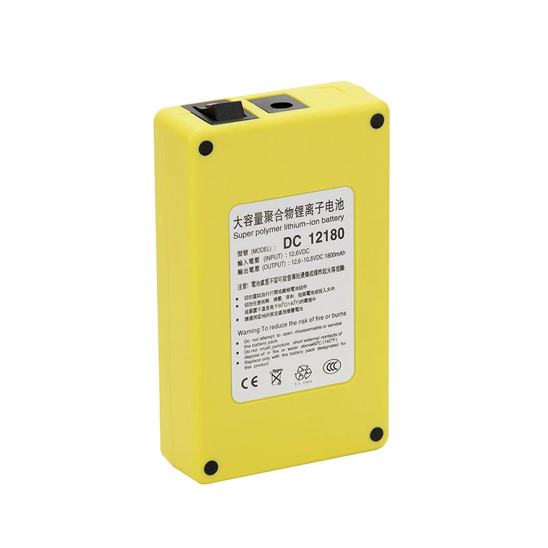 ABENIC DC 12V 2A (24W) 1800mAh Super Rechargeable Protable Li-ion Lithium Battery DC168 Blue