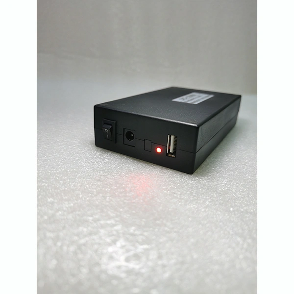 ABENIC Rechargeable DC 5V 7800mah /12V 6800mAh Lithium Ion Battery Pack for LED Strip and CCTV Camera, Portable Li-ion Battery Bank with Charger, Black with led Indicator