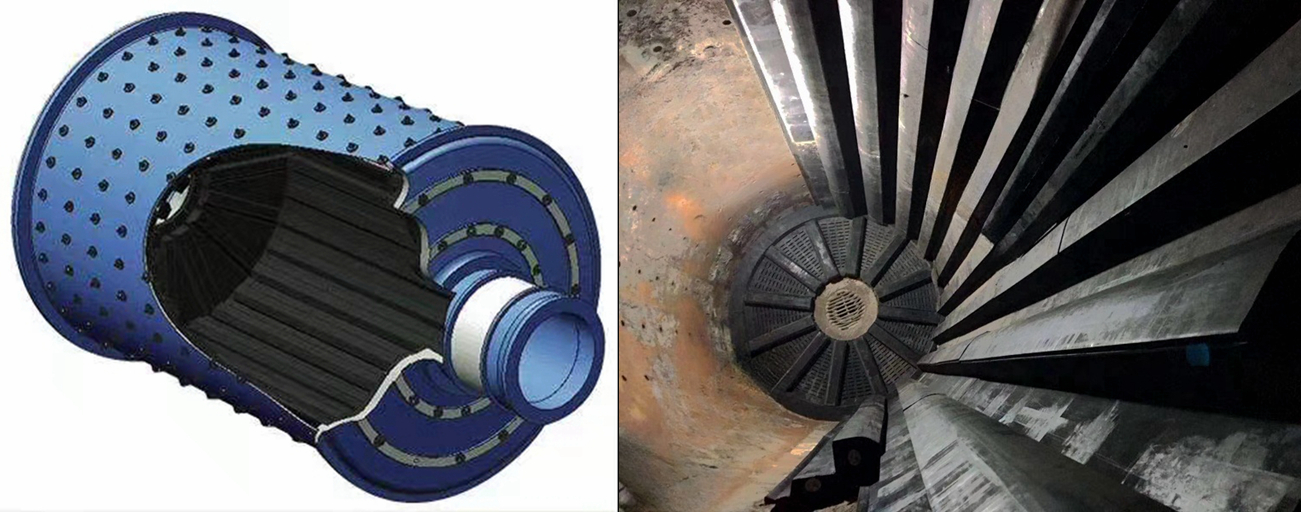 ball mill rubber liner