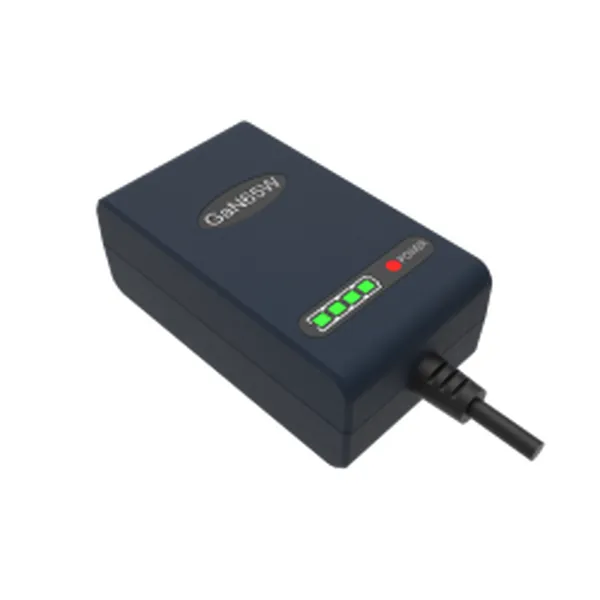 12V  24V GaN Lead-acid Charger with Battery Fuel Gauge