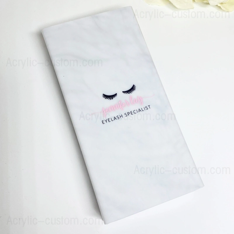 大理石のまつ毛タイル| まつげエクステまつ毛タイルボックス