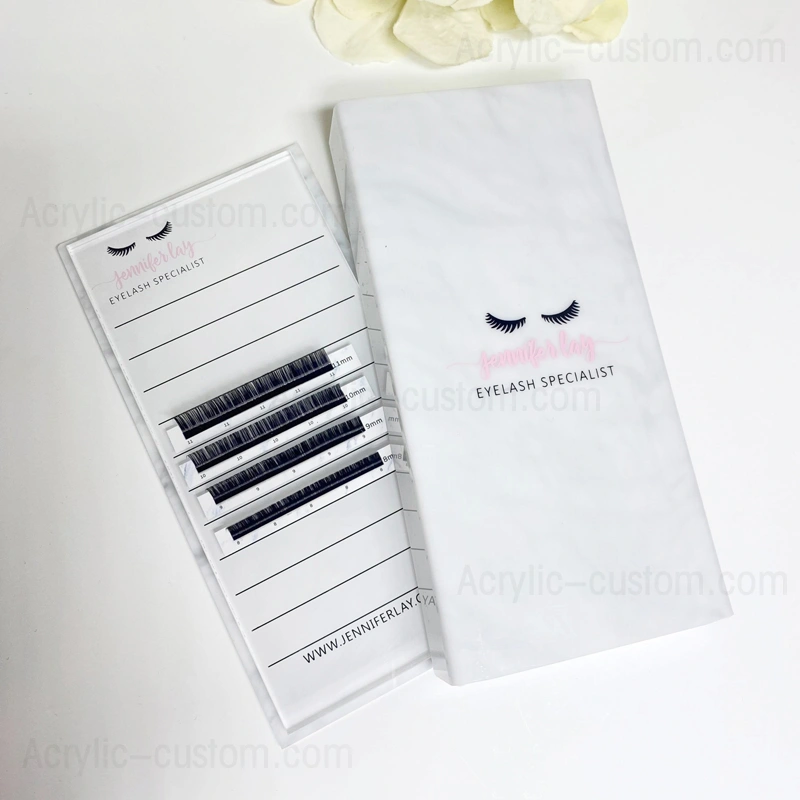 大理石のまつ毛タイル| まつげエクステまつ毛タイルボックス