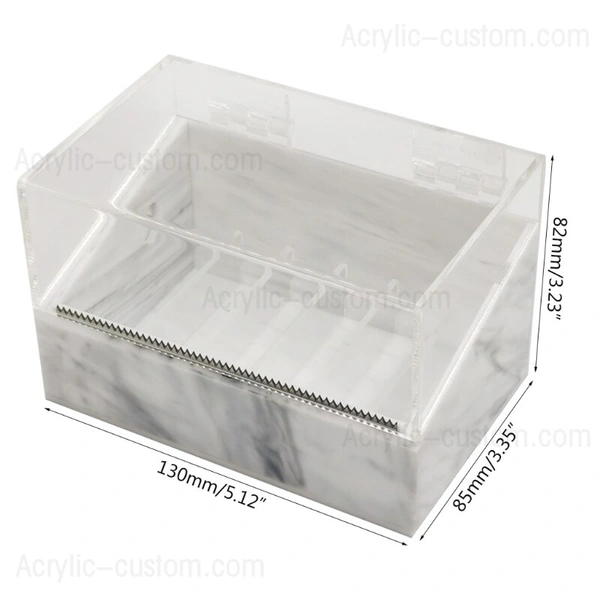 distributeur de ruban à cils | boîte de rangement pour ruban de cils avec cutter