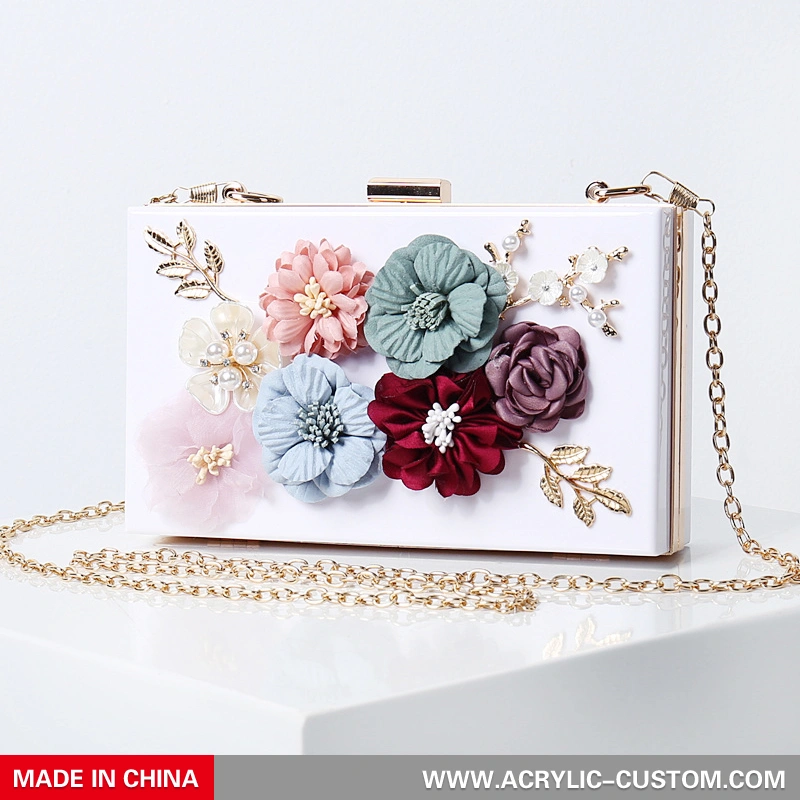 Abendtasche für Damen – Acryl-Abendtasche, Clutch-Handtasche