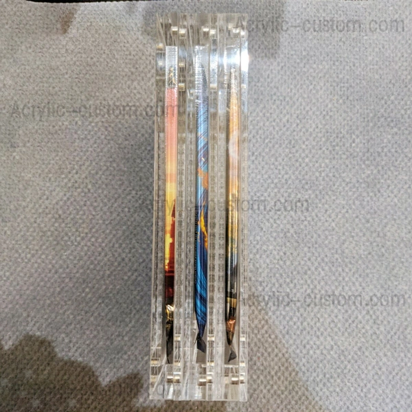 Clear Magnetic Acrylic Case - Pokemon Booster Pack Card Display Holder