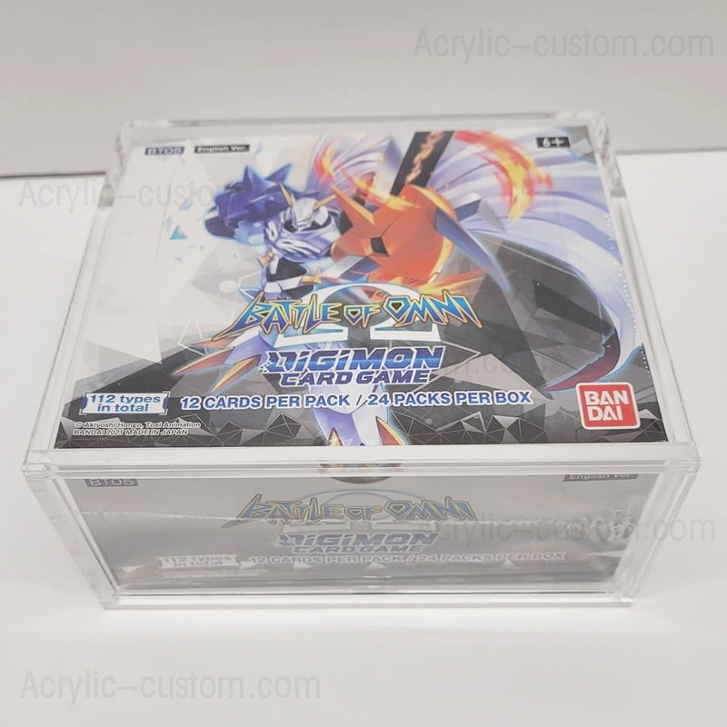 Digimon Booster Box Acrylic Case - Acrylic Display Box