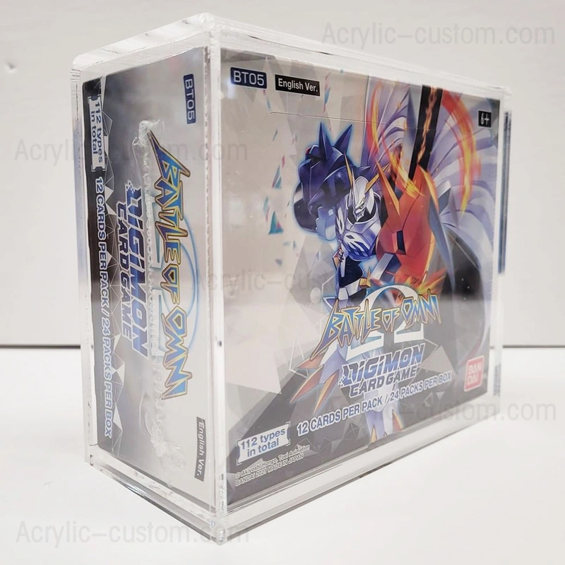 Digimon Booster Box Acrylic Case - Acrylic Display Box