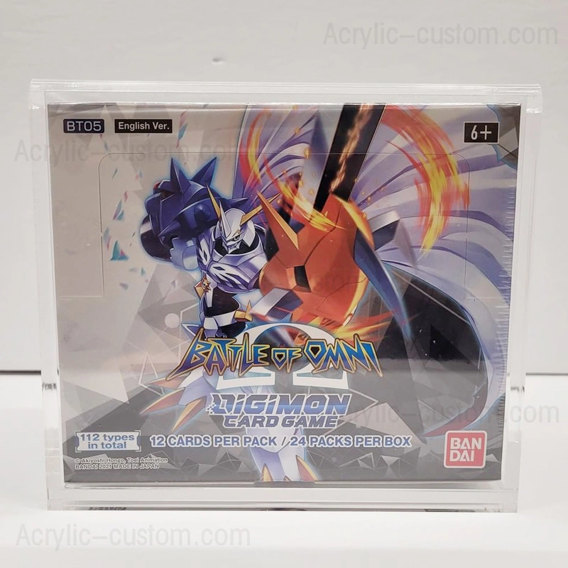 Digimon Booster Box Acrylic Case - Acrylic Display Box