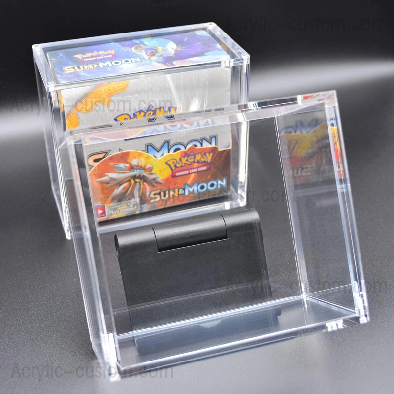 ETB Pokemon Acrylic Case - Acrylic Booster Box Display
