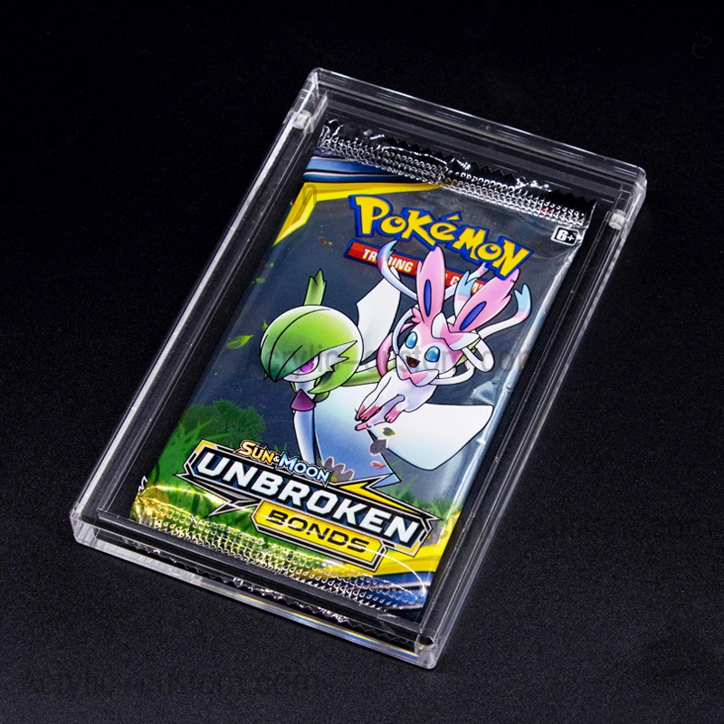 Pokemon Booster Pack Acrylic Stand - Pokemon Booster Case