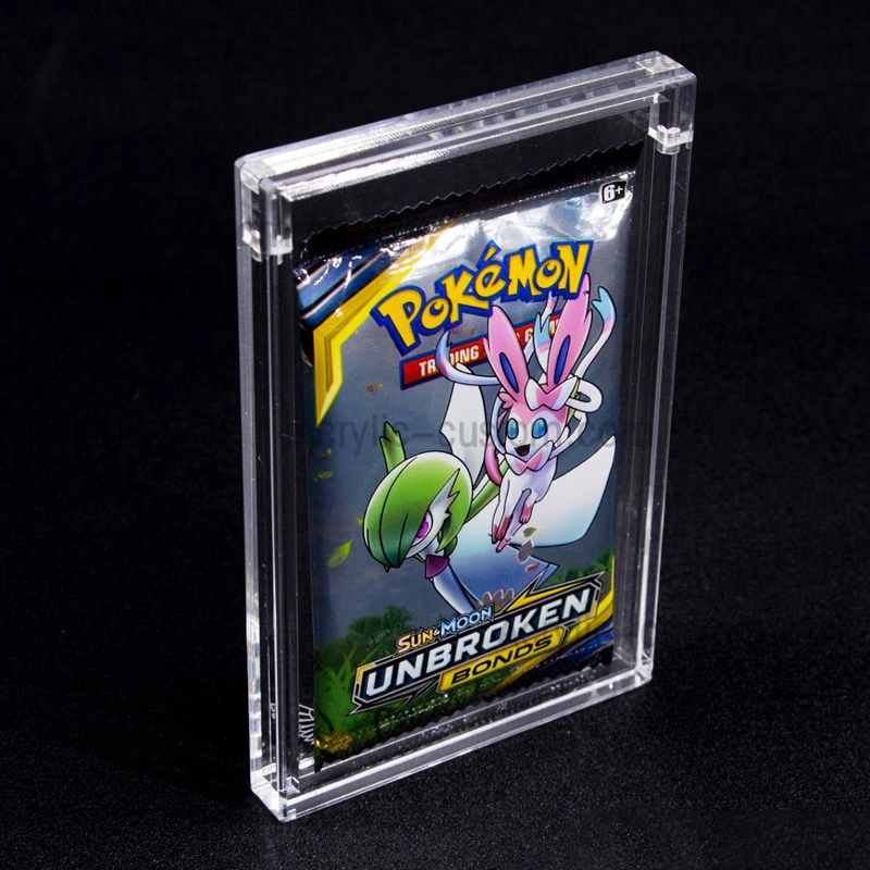 Pokemon Booster Pack Acrylic Stand - Pokemon Booster Case