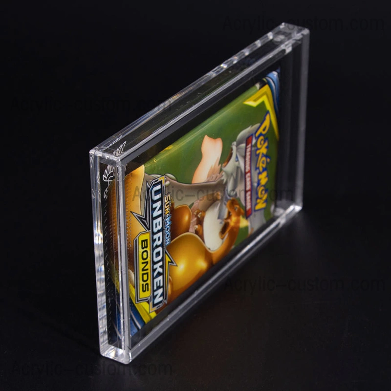 Pokemon Booster Pack Acrylic Stand - Pokemon Booster Case