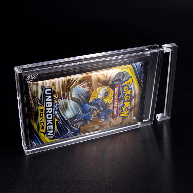 Pokemon Booster Pack Acrylic Stand - Pokemon Booster Case