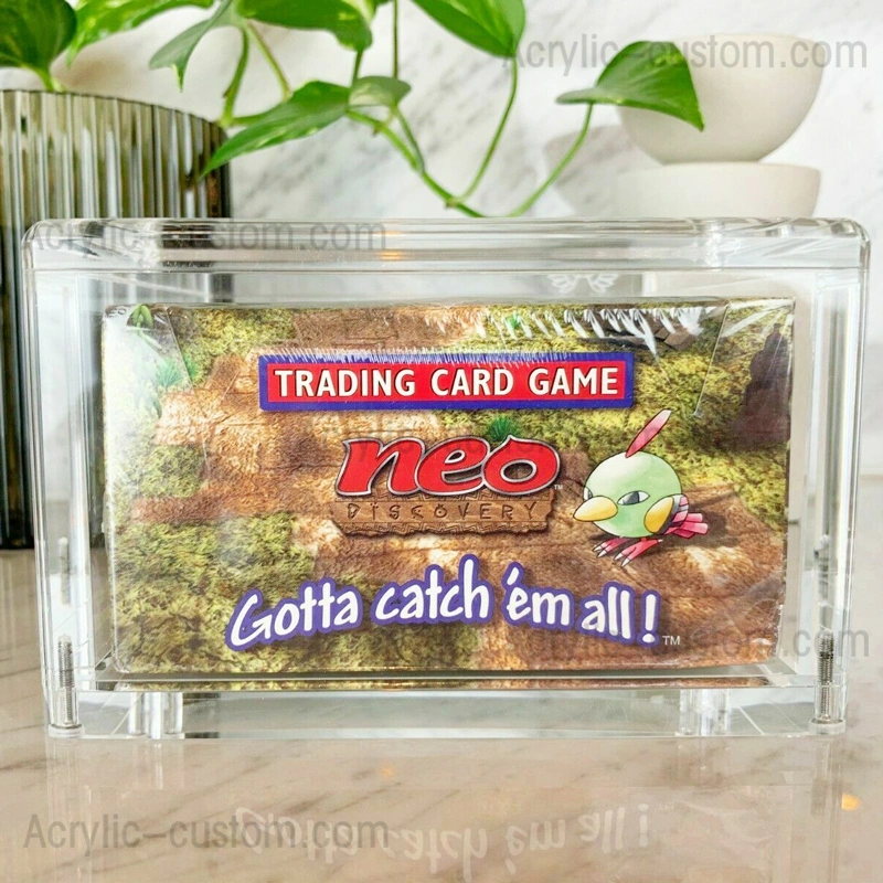 Pokemon WOTC English Booster Box Acrylic Case - Pokemon Booster Case
